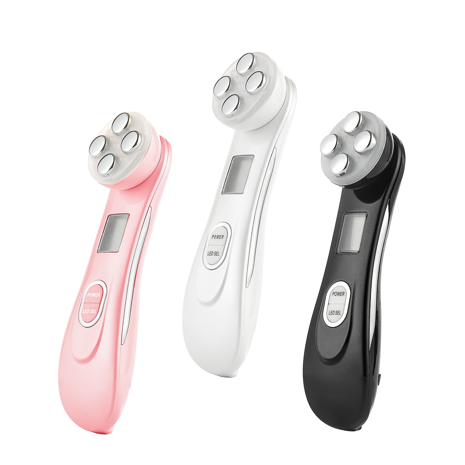 Galvanic Skin Sensor - 5-in-1 Gesichtspflegegerät für zu Hause: Mesotherapie,