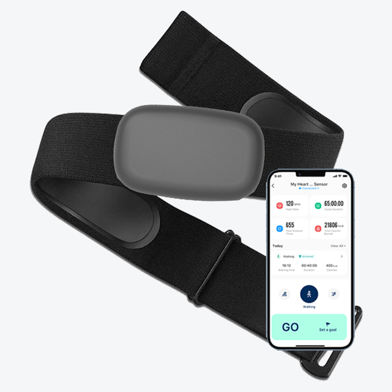 Breath Rate Monitor - Fitness 5,3 kHz Brust herzfrequenz monitor