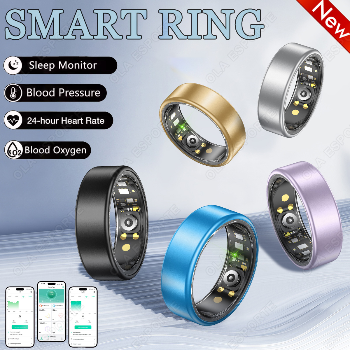 Temperature Ring Skin - Neuer R09 Smart Ring für Männer
