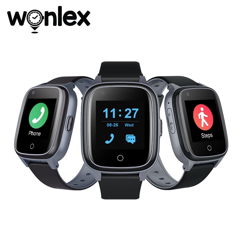 Fall Detection Watch - Wonlex KT17S Smartwatch für Senioren mit