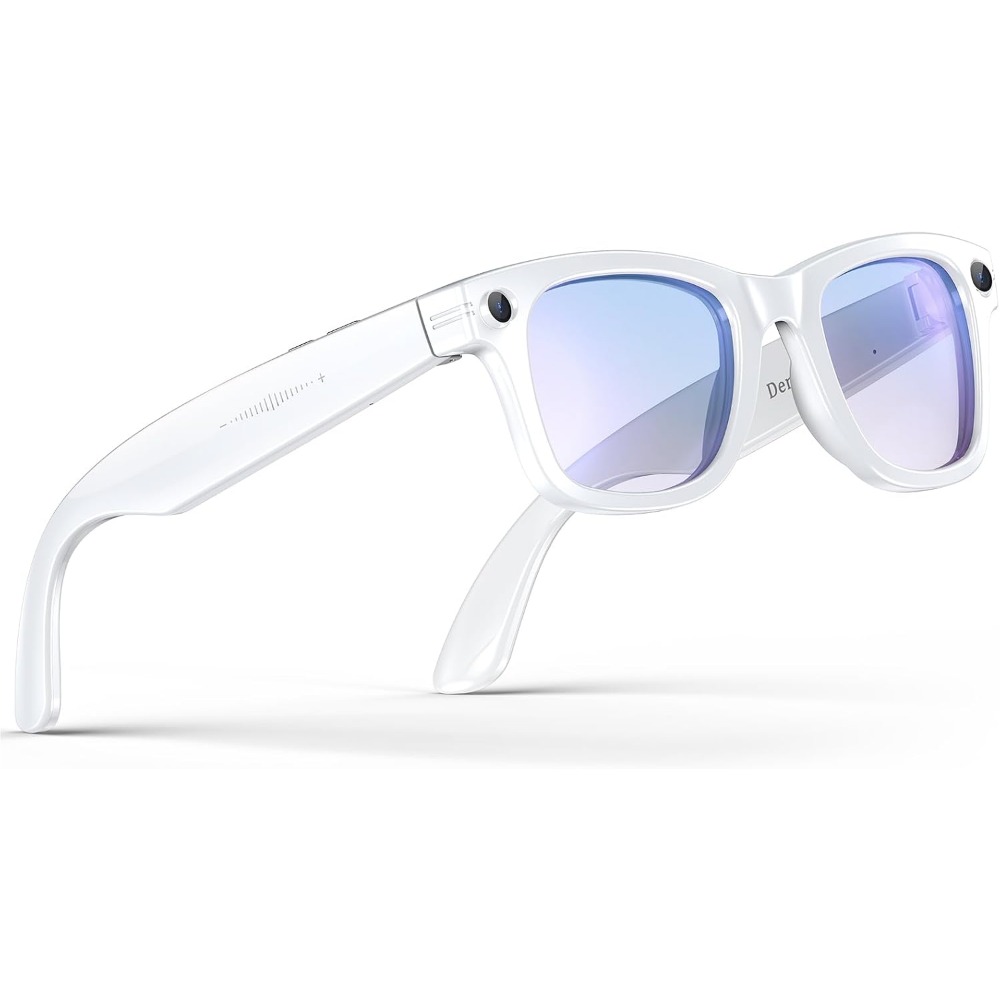 Smart Glasses Lens - Smarte Brille mit 800-W-Kamera, Echtzeit-Übersetzung, KI-Erkennung,
