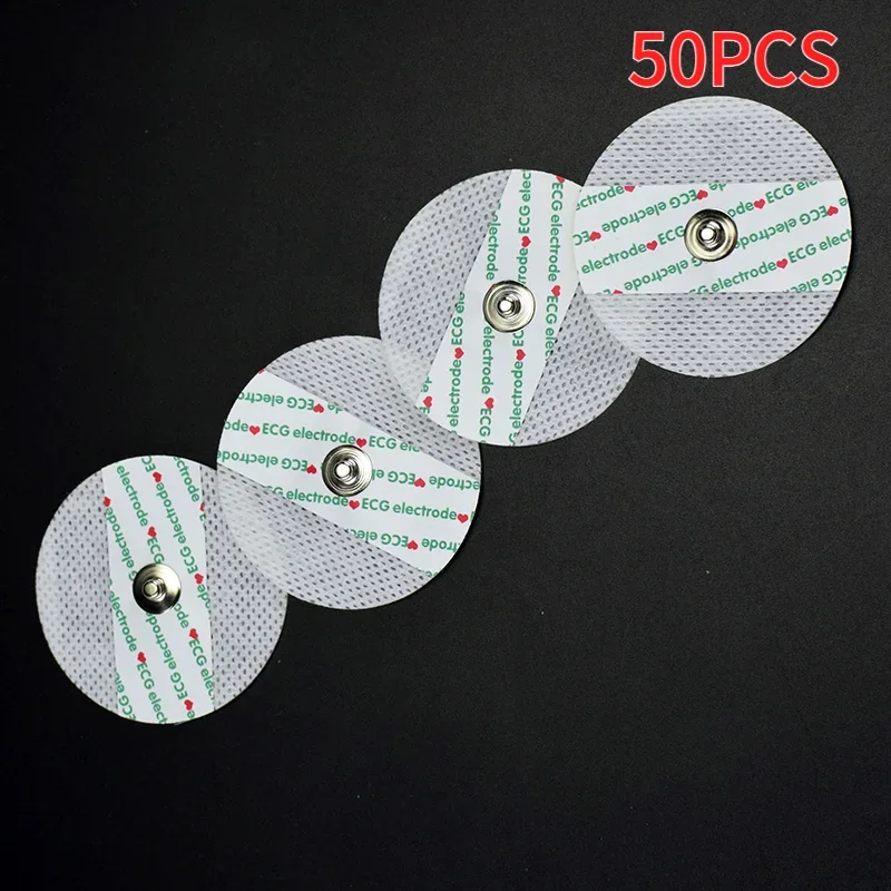 Ecg Patch Monitor - 50 Stück Vlies-EKG-Elektrodenpads EKG-Elektroden Medizinisches Einweg-Elektrodenpflaster