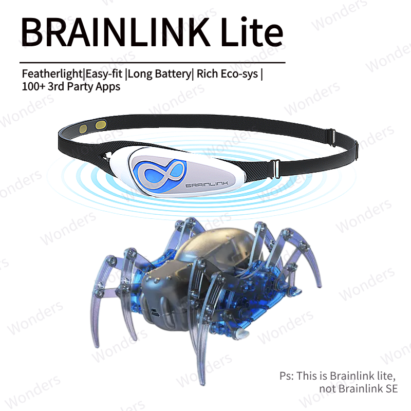 Meditation Headband Eeg - Brainlink Lite Fernbedienung Spinnenspielzeug Brainwave EEG