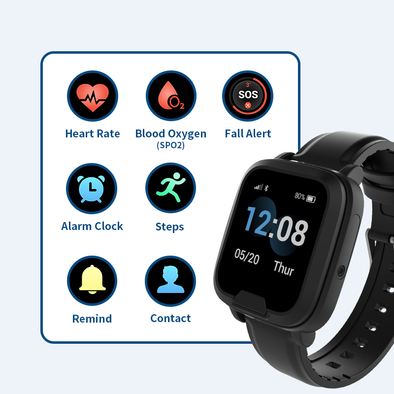 4G Medizinische Alarmuhr mit S – Fall Detection Watch Bewertung und Preis
