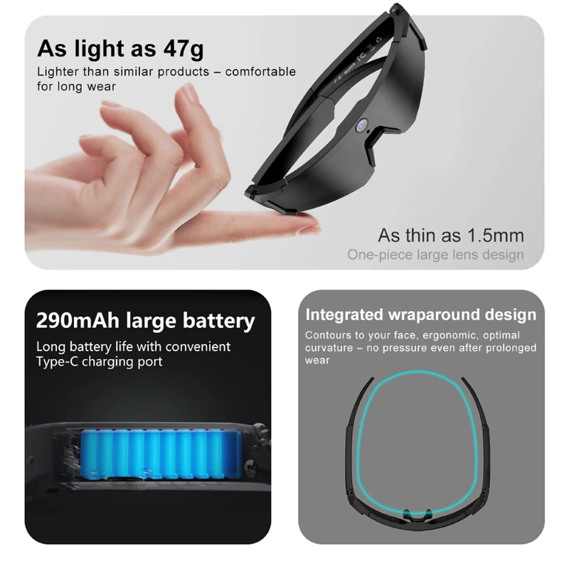 Oneplus Al Smart-Brille 8K Fer – Smart Glasses Lens Bewertung und Preis