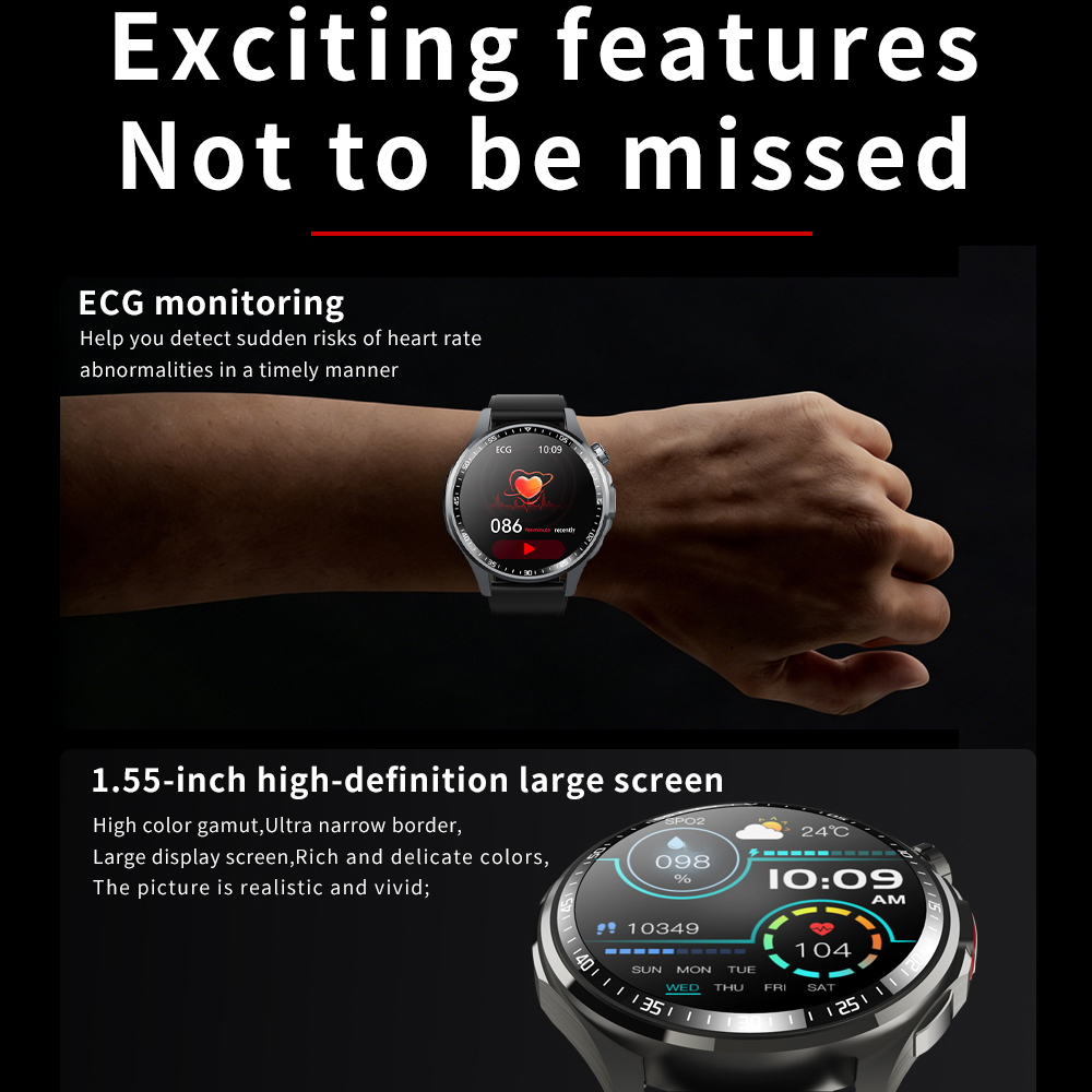 Herren Smartwatch Ultra HD Bil – Fall Detection Watch Bewertung und Preis
