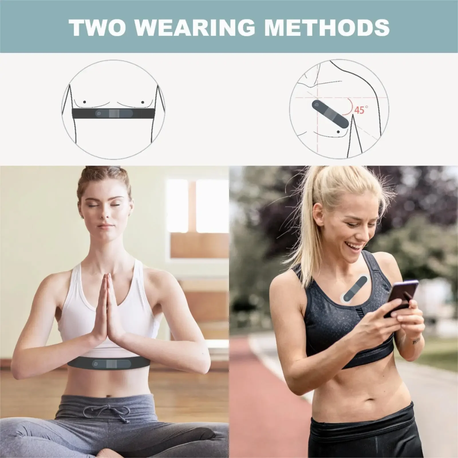 Drahtloser Bluetooth-Dynamikre – Ecg Patch Monitor Bewertung und Preis