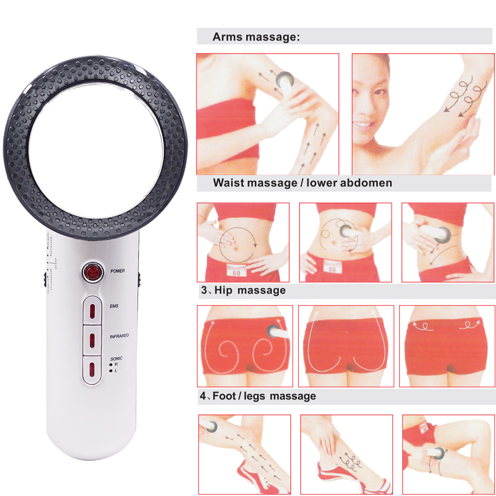 3 in 1 ems Ultraschall Kavitat – Galvanic Skin Sensor Bewertung und Preis