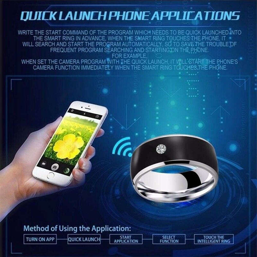 Mode Multifunktionale Technolo – Smart Ring Nfc Pay Bewertung und Preis