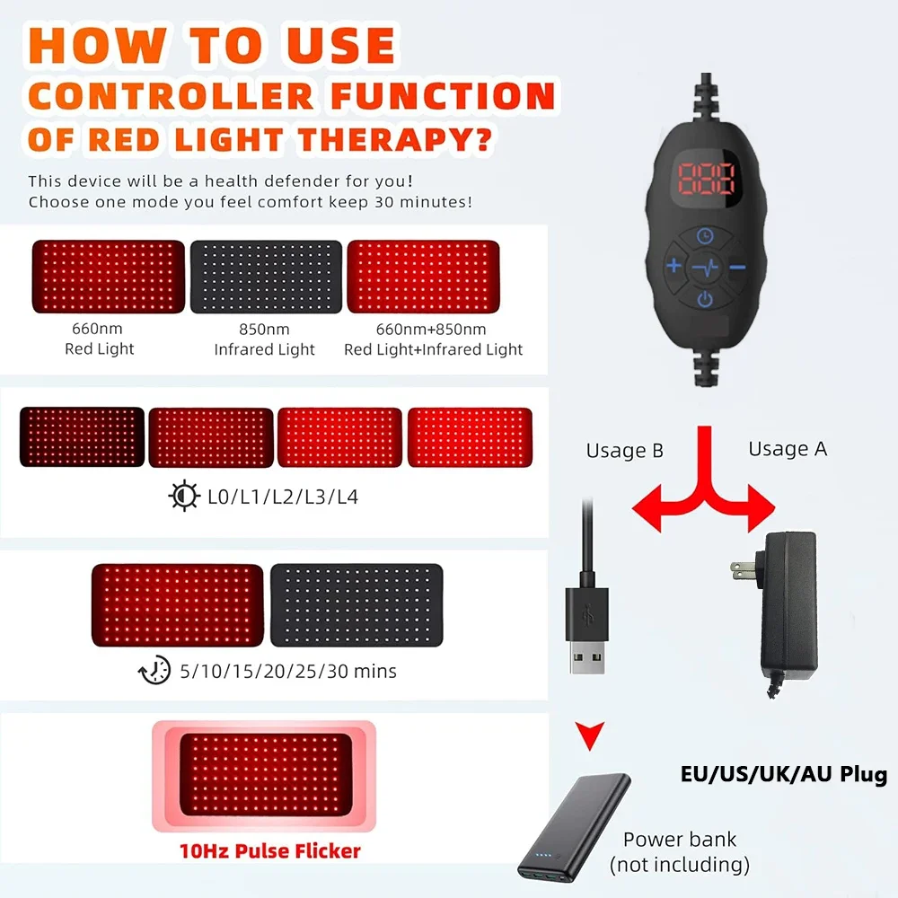 120 LEDs führte 660 nm und 850 – Galvanic Skin Sensor Bewertung und Preis