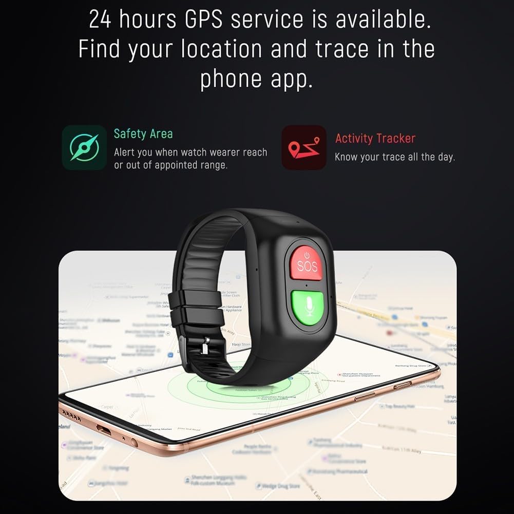 Wonlex S8 Ältere GPS Tracker 4 – Fall Detection Watch Bewertung und Preis